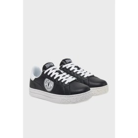 Resim Versace Jeans Couture Logolu Kalın Taban Sneaker Ayakkabı Erkek Ayakkabı 78YA3SK1 ZPB01 899 