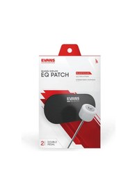 Resim Evans Eqpb2 Siyah Plastik Bas Davul Koruyucu "twin Pedal" 