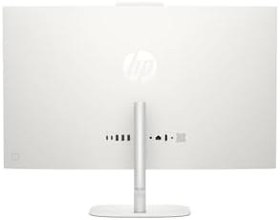 Resim HP OmniStudio 24-CU0011NT D61Z2EA Intel Core 5 120U 16GB RAM 512GB SSD 23.8 inç IPS FHD Beyaz All in One PC 