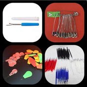 Resim İlik Açıcı+Çengelli İğne+İplik Geçirme Aparatı+Isı Kalem İçi 4 Re 