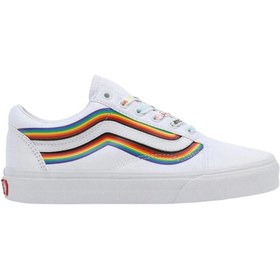 Resim Vans UA Old Skool Pride Beyaz Sneaker 