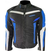 Resim Motosiklet Montu 4 Mevsim Full Koruma Özel Oxford 600-d Kumaş Motor Mont Blue 