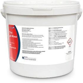 Resim WTR TOZ pH MINUS 25 KG Havuz Suyu pH Düşürücü Toz 