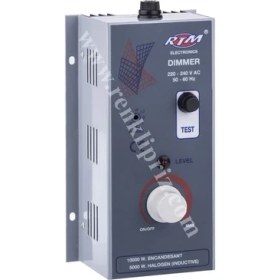 Resim Rtm Sıva Üstü Dimmer 10000 Watt 40 Amper RPD26101 