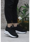 Resim Fort Guja 24k304 Siyah Taş Detaylı Kalın Taban Sneaker Kadın Ayakkabı 001 