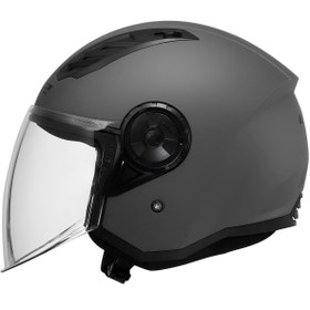 Resim LS2 AIRFLOW 2 MAT TITANIUM KASK XL 