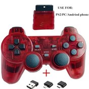 Resim Sky Blue-2.4g Kablosuz Denetleyici Ps2 Gamepad İçin Ps2 Kablosuz Oyun Kolu İçin Ps2 Pc Android Telefon Oyun Denetleyicisi 