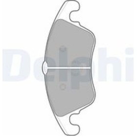 Resim Delphi Fren Balatası On 188mm W204 W211 W212 09- 