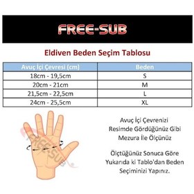 Resim Free-Moto Motorsikletçi Güderi Eldiven 