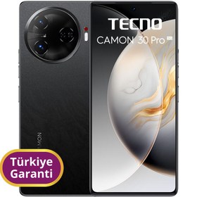 Resim Tecno Camon 30 Pro TR Garanti | 512 GB 12 GB Siyah 