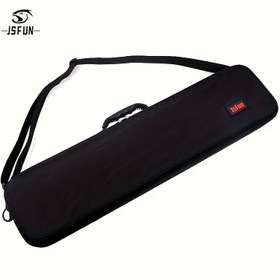 Resim JSFUN Balıkçılık Ekipmanları Çantası: EVA Sert Kabuk, Dayanıklı ve Taşınabilir Olta Kamışları ve Aksesuarları İçin 