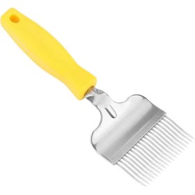 Resim Quueppty Bal Kapağı Açma Çatalı Arıcılık Kapağı Açma Çatalı Bal Peteği Arıcılık Kapağı Açma Çatalı Kovan Bal Süzme Makinesi (Yurt Dışından) 