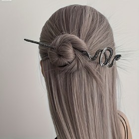 Resim WB Harry Potter Slytherin Gotik Tarz Kadın Modası Saç Aksesuarları Saç Tokası Saç Klipsi Saç Stili Aksesuarları Vintage Bohem Tasarımı Benzersiz Tasarım Saç Aksesuarları Tatil Hediyesi Parti Hediyesi 