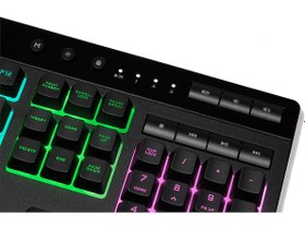 Resim CORSAIR CH-9226765-TR K55 RGB Pro Türkçe Oyuncu Klavyesi 