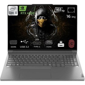 Resim Lenovo ThinkBook 16P G5 IRX 21N50024TR-32 i9-14900HX 64 GB 1 TB SSD RTX4060 16" W11P Dizüstü Bilgisayar 