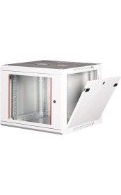 Resim Lande - 9u 19" Duvar Tipi Rack Kabinet - Genişlik: 600 mm | Derinlik: 600 mm - Açık Gri 