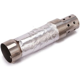 Resim 48mm Motosiklet Susturucusu, Gürültü Azaltma, Emisyon Azaltma Ve Sessiz 