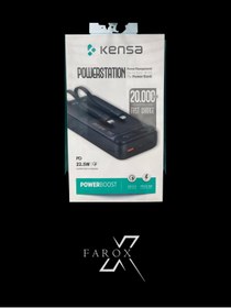 Resim Kensa 20.000 mAh 100W Süper Hızlı Şarjlı Powerbank | Laptop Uyumlu Taşınabilir Şarj Cihazı 