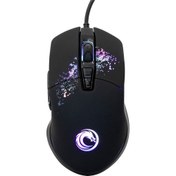 Resim Lunatic Owl 7200 Dpi 7d Sese Duyarlı Rgb Işıklı Makrolu Oyuncu Mouse Diğer