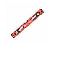 Resim Gfb Profesyonel Kırmızı Su Terazisi Mıknatıslı 100cm 