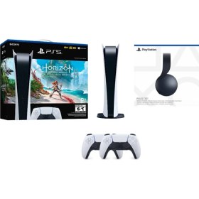 Resim Sony Playstation 5 Horizon Forbidden West Edition 825 GB Bilkom Garant + 2 Kol + Pulse 3D Kulaklık 