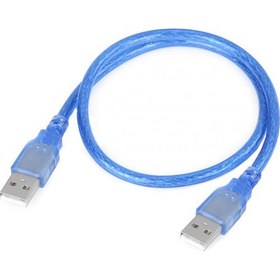 Resim usb 2.0 erkek erkek şarj ve data kablosu 50 cm 