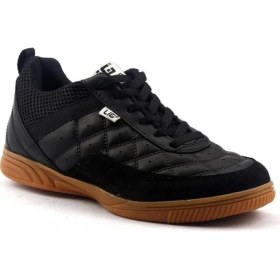 Resim Lig Monaco Indoor 01 Erkek Spor Ayakkabı Siyah Microfiber Tabanlı Hentbol Voleybol Futsal İçin 