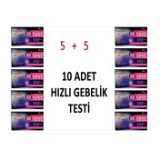 Resim Softec Hızlı Gebelik Testi 10 Adet 
