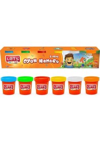 Resim LETS Oyun Hamuru 6 Renk 690 GR 