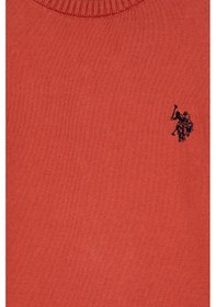 Resim U.S. Polo Assn. Kız Çocuk Gül Kurusu Bisiklet Yaka Basic Kazak 50316808-VR026 