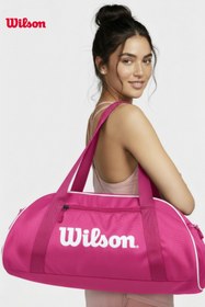 Resim Wilson 35 Litre Lisanslı Pembe Kadın Kol ve Omuz Kumaş Spor Seyahat Çantası 