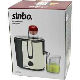 Resim Svoria Store Elektrikli Bej Katı Meyve Sıkacak 600W Hazne POSA:1250ML - M.SUYU:450ML Çelik Filtre 65MM Tüp Sj 