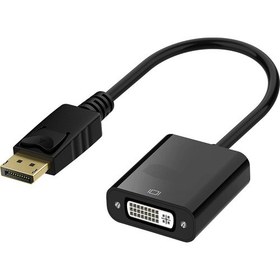 Resim Display Dvi Çevirici Displayport To Dvı Adaptör Display In Dvi Out Dp Erkek Dvi Dişi Kablo 