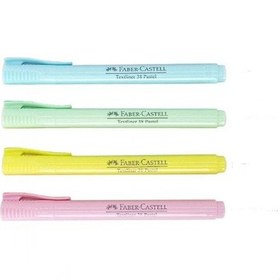 Resim Faber-Castell Fosforlu Kalem 38 Pastel 4Lü Poşet 