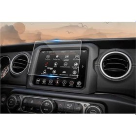 Resim Jeep 8.4 İnç Multimedya & Navigasyon İle Uyumlu Ekran Koruyucu Şeffaf Parlak & Çizilmez 