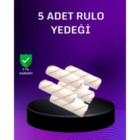 Resim 5’li Mini Rulo Boya Seti Duvar Tavan Emülsiyon Uygulama 