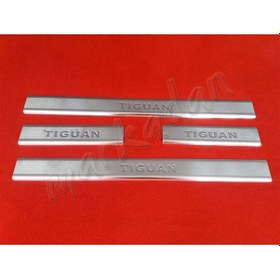 Resim Markadan Vw Tiguan Krom Kapı Eşiği 2015 Sonrası 4 Parça Paslanmaz N11.5170 