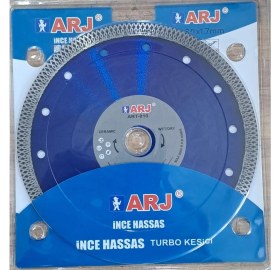 Resim Çapraz Örgülü Turbo Elmas Testere Bıçağı 180MM Mermer Seramik Granit Hassas Kesim Diski 