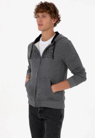 Resim U.s. Polo Assn. Erkek Antrasit Melanj Hırka Örme 50313719-vr081 Antrasit Melanj 