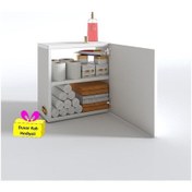 Resim Kenzlife Banyo Ecza Dolabı Susanin Byz 39 39 20 Mutfak Komodin M Arkalıksız + Tekli Duvar Rafı Hediyeli Beyaz 