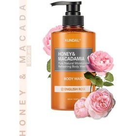 Resim Kundal Honey & Macadamia Pure English Rose Body Wash 500 ML 