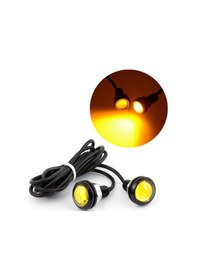 Resim Kartal Göz Led Beyaz Ayna Altı Araç Far Led Projektör Sis Farı N11.1537 