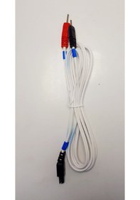 Resim Agremon Compex Cihazları İçin Pin Uçlu Kablo 1 Adet Mavi ve 1 Paket Tens Elektrot Pedi 