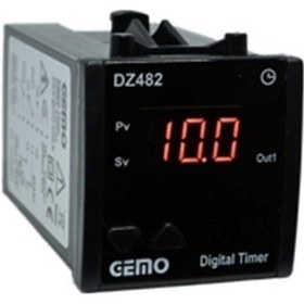 Resim Gemo DZ482-230VAC Temel Fonksiyonlu Zaman Rölesi – Start Girişli 