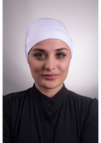 Resim Halven Beyaz Arkadan Bağlamalı Iç Bone Viskon Kumaş Kaymaz Silikonlu 300 Beyaz 