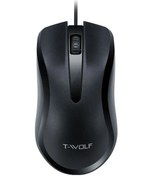 Resim T-Wolf V12 Kablolu Usb Optik Mouse Fare Büyük Boy Ofis 1200Dpi UzmPower