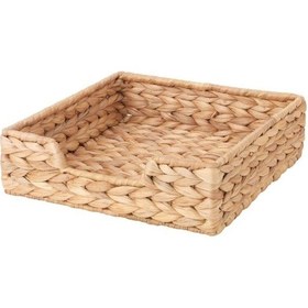 Resim Ikea Cıssan Hasır Su Sümbülü Peçetelik 23x23 Cm 