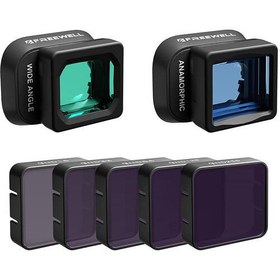 Resim Freewell Wide-Angle & Anamorphic Lenses with ND Filters Set for DJI Mini 3 Pro 