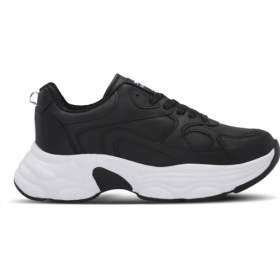 Resim Slazenger ZUSA Kadın Sneaker Koşu & Yürüyüş Ayakkabısı Siyah / Beyaz 