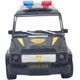 Resim MCM Group Uzaktan Kumandalı Mercedes Polis Jeep 1:20 Ölçek 18 cm Siyah - 13578-887 (Lisinya) 